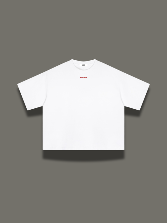 WUNDERWERK ATHLETE - MOTION SHIRT weiß/rot